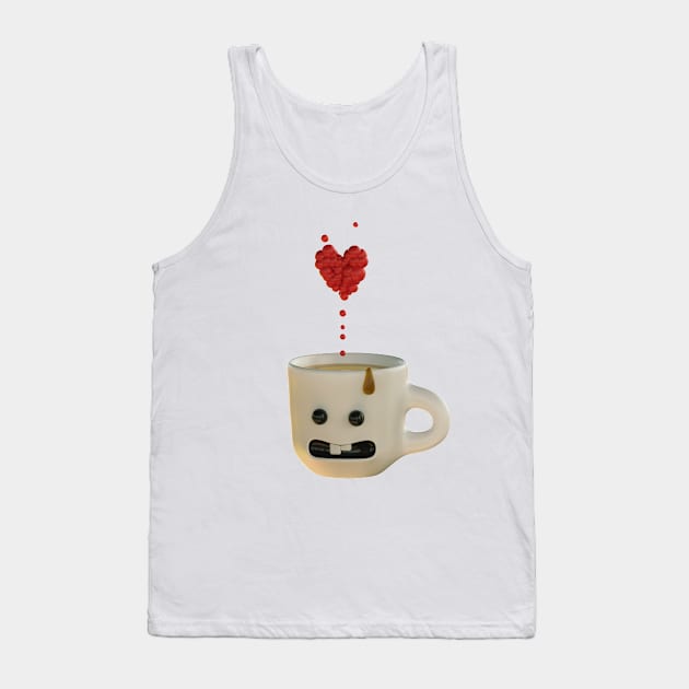 Love coffee Tank Top by fakeface